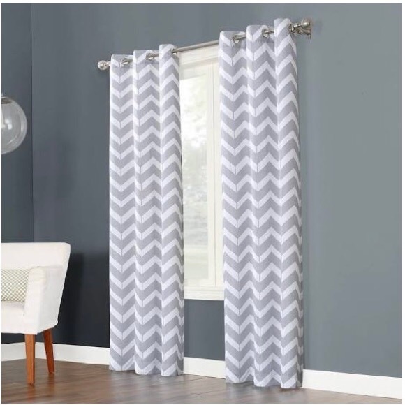 The Big One Other - The Big One 2-Panels Chevron 40”x63” Curtain’s